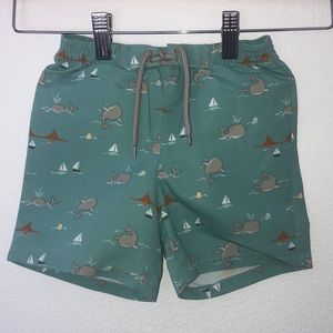 Janie and Jack baby boy swim shorts
